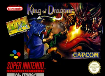 King of Dragons (Europe) box cover front